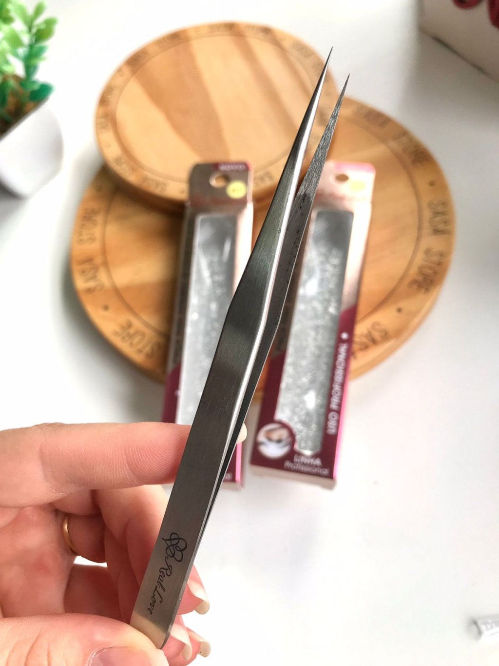 Pinça Extensão Cílios NS11 - Real Love 