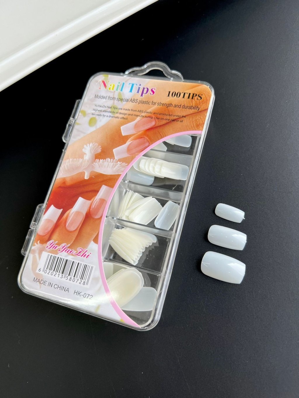 Unha Postiça Quadrada - Nail Tips