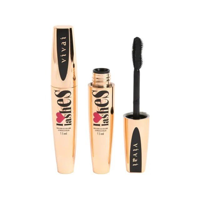 Máscara de Cílios I Love Lashes - Vivai 
