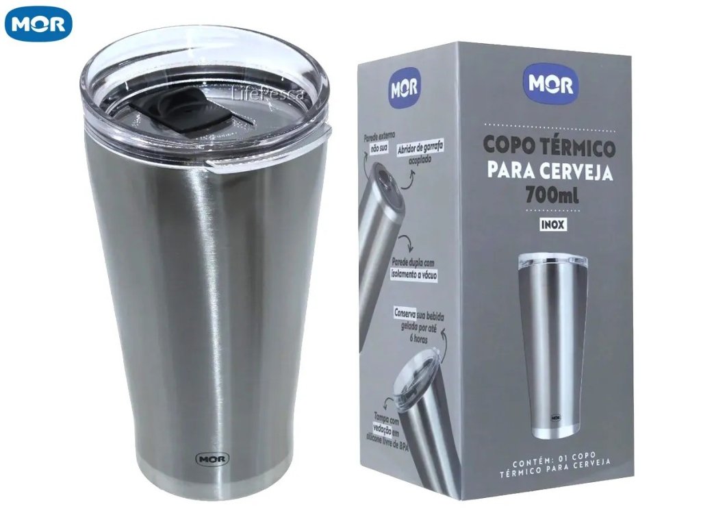 Copo Térmico 700ML - Mor 