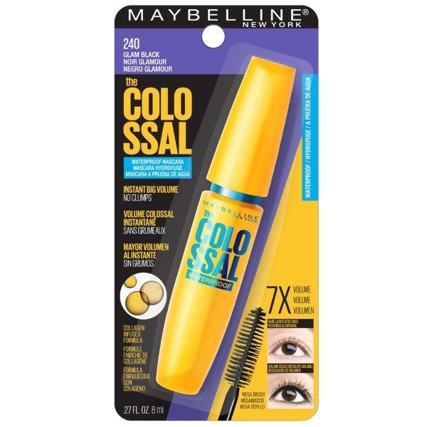 Máscara Cílios Colossal  À PROVA D'ÁGUA - Maybelline