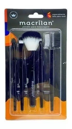 Kit 5 Pincéis - Macrilan 