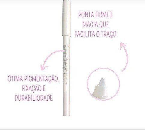 LÁPIS PARA OLHOS BRANCO- LUISANCE