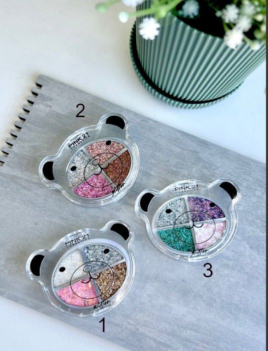 Paleta Sombras Ursinho - Pink 21