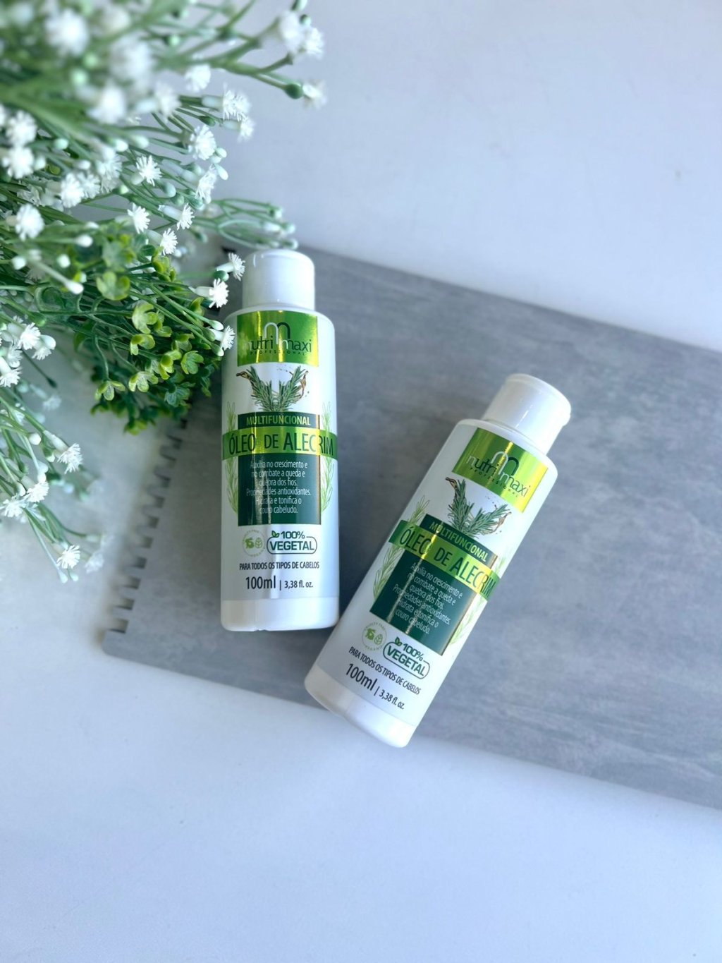 Óleo De Alecrim - Nutri Maxi 