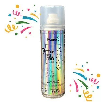 Tinta Spray Holográfica - Popper 