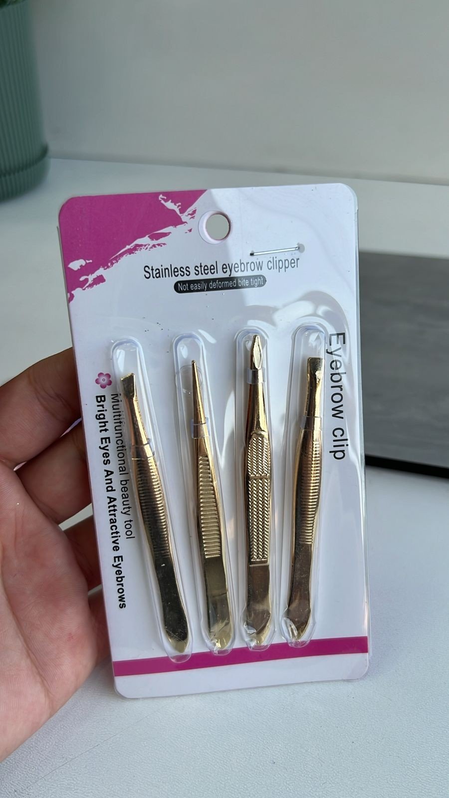 Kit 4 Pinças - Beauty Tools