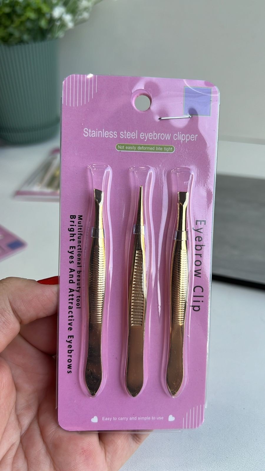 Kit 3 Pinças - Beauty Tools 