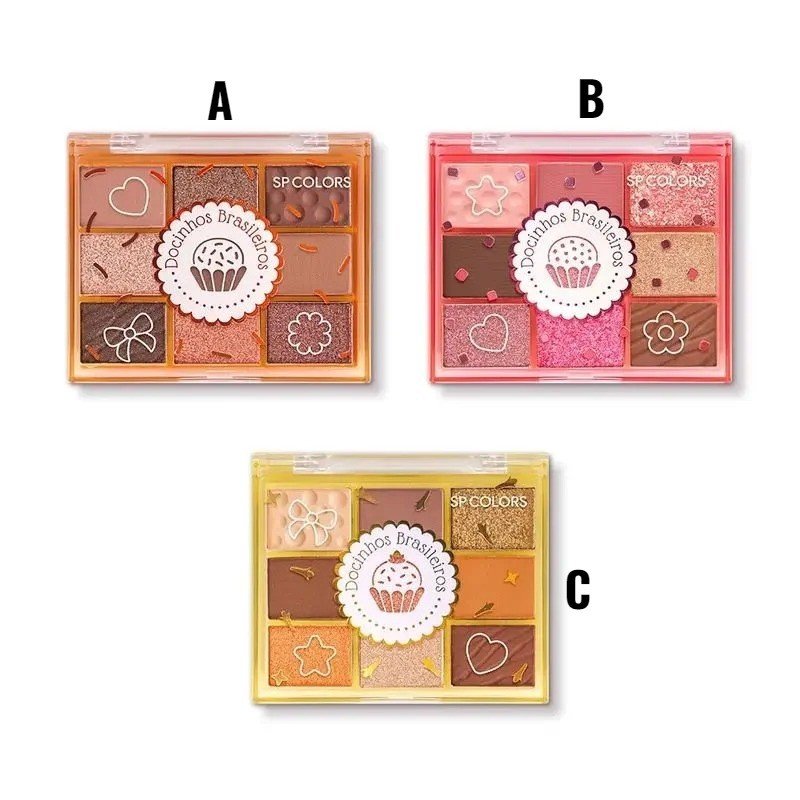 Paleta Sombras Docinhos Brasileiros - SP Colors 