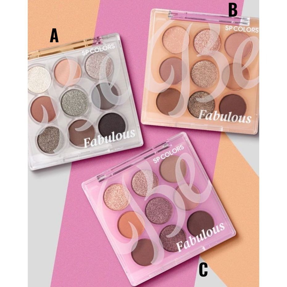 Paleta Sombra Fabulous - SP Colors 