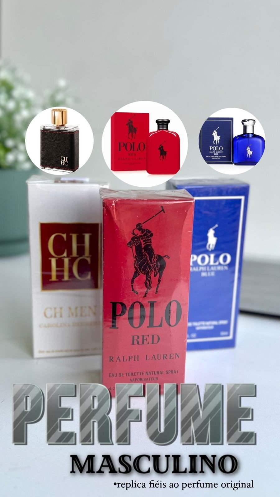 Perfume Masculino Réplica 