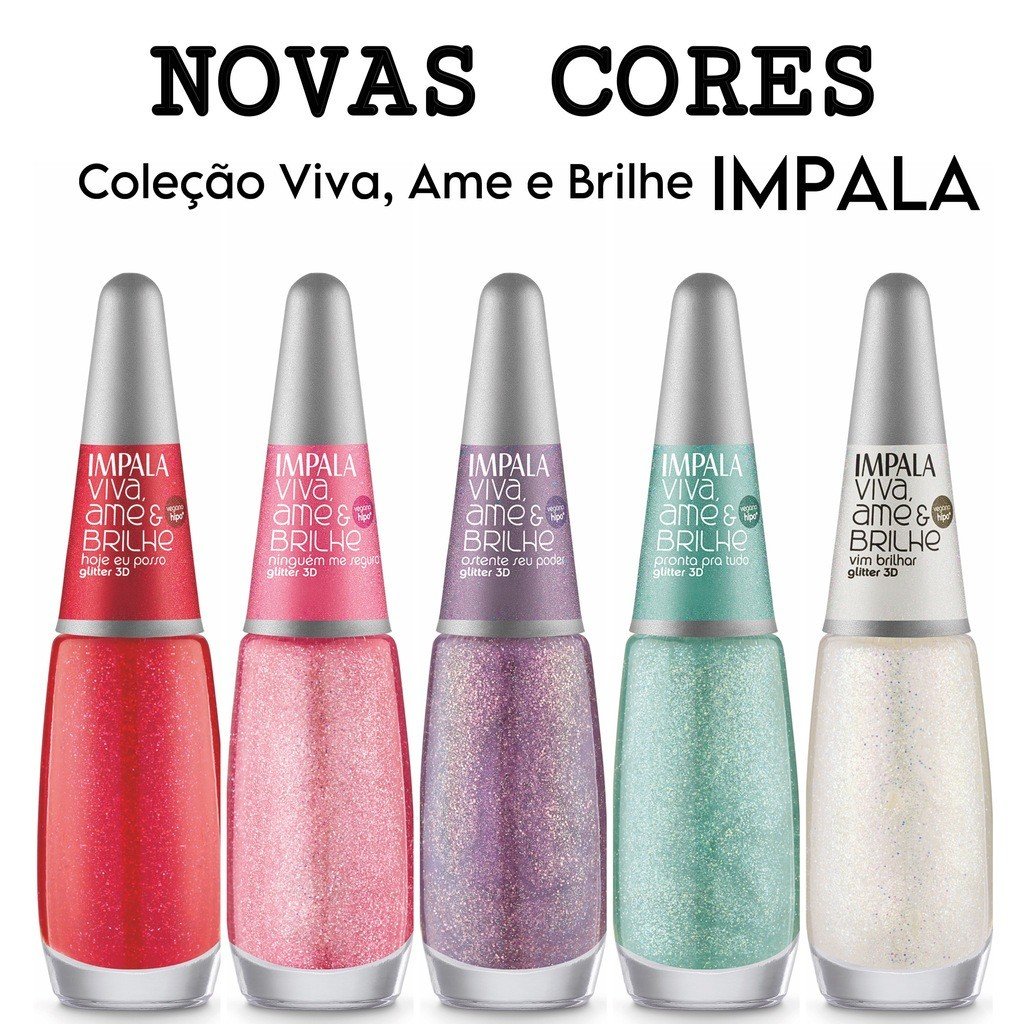 Esmalte Glitter - Impala