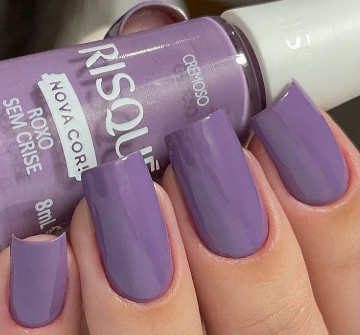 Esmalte Roxo Sem Crise - Risqué 