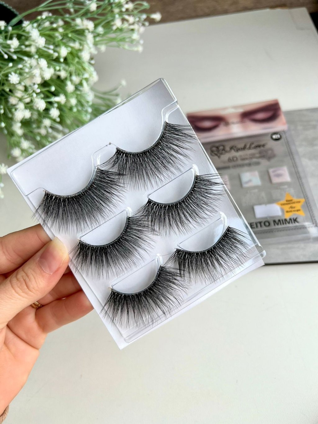 Cílios Postiços W25  6D - Real Love 