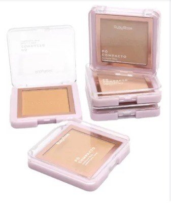 Pó Compacto Acetinado - Ruby Rose 