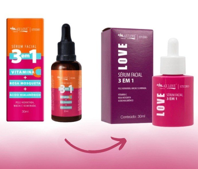 Sérum 3 em 1 - Max Love 