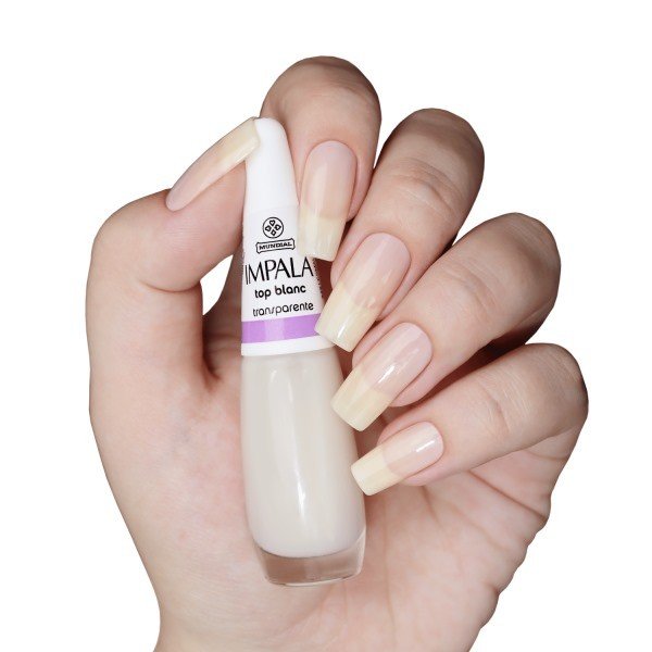 Esmalte Top Blanc Transparente - Impala