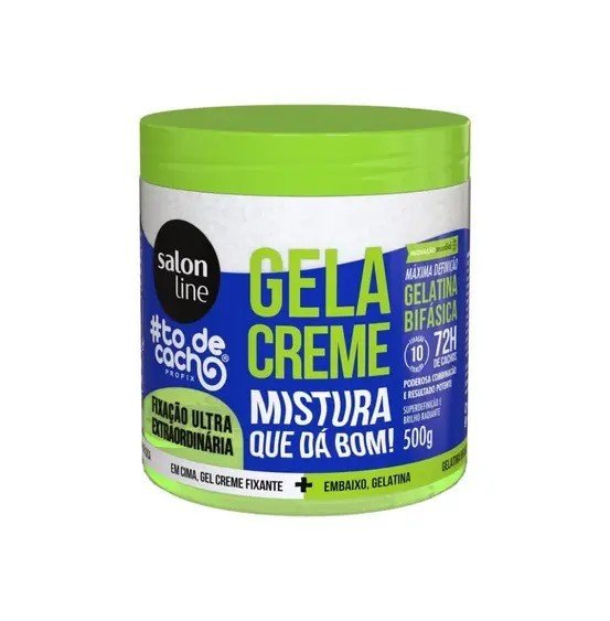 Gelatina Creme  Fixação Ultra Extraordinária 500g - Salon Line 