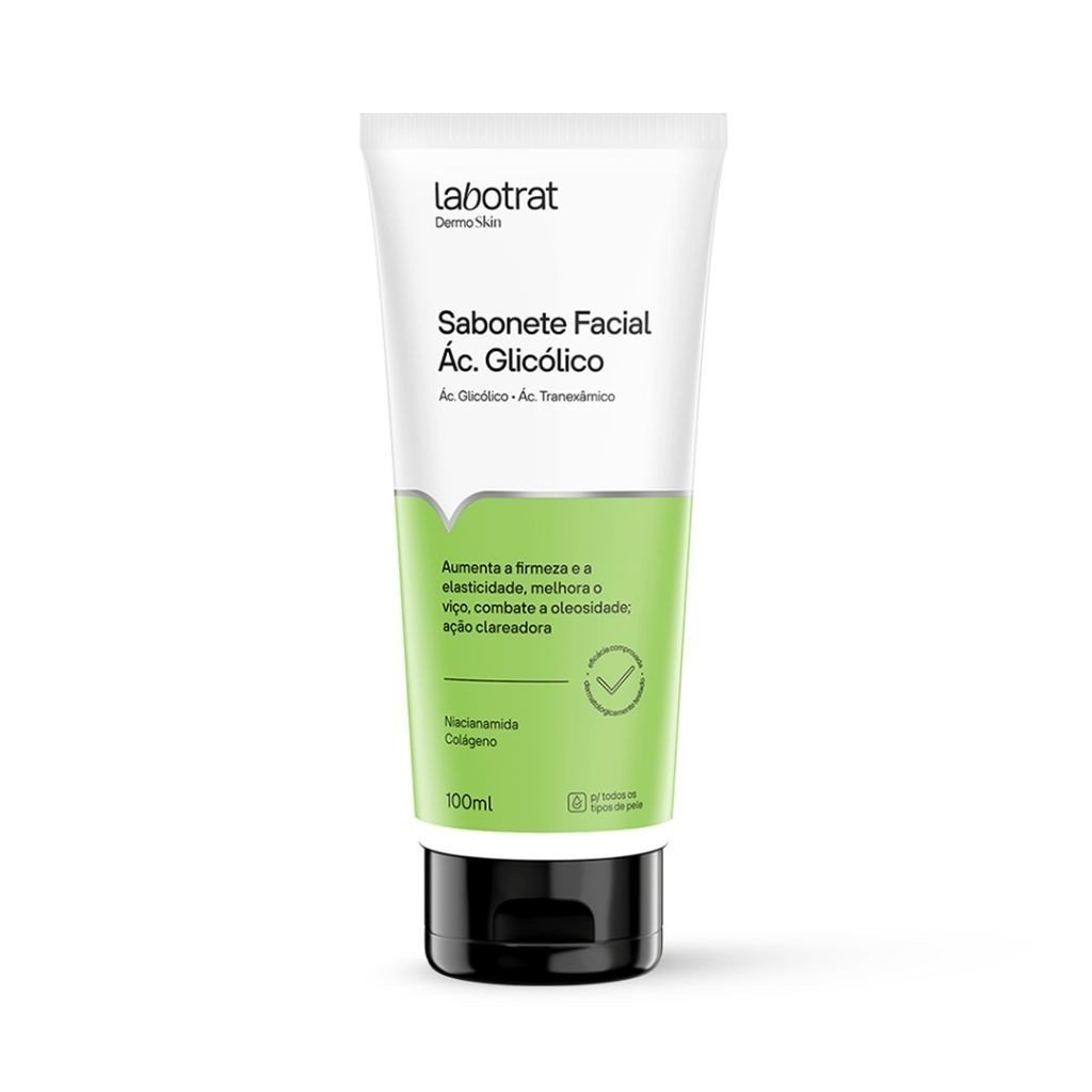 Sabonete Facial Ácido Glicólico 100 ML - Labotrat