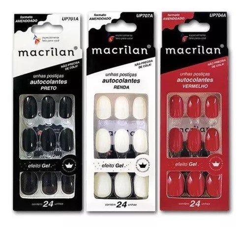Unha Postiça Amendoada - Macrilan