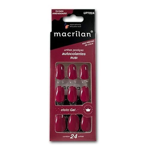 Unha Postiça Rubi UP702A - Macrilan 