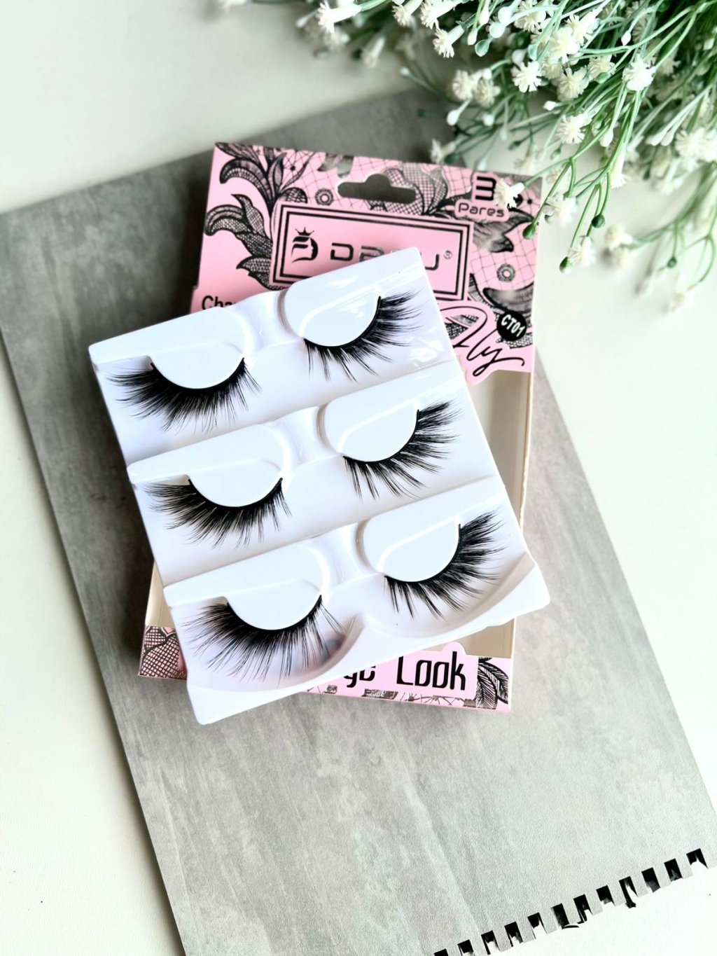 Cílios Gatinho CT01 - Dafu 