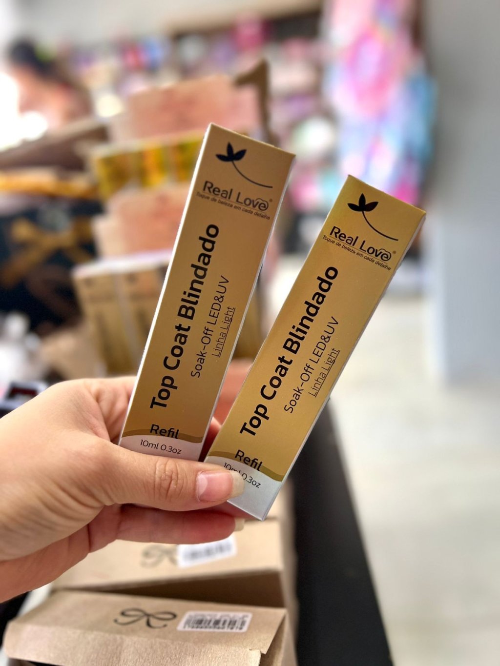 Top Coat Blindado Refil - Real Love 