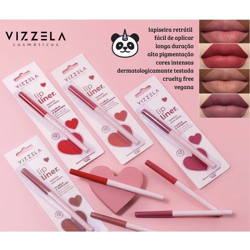 Lapiseira Labial Lip Liner - Vizzela