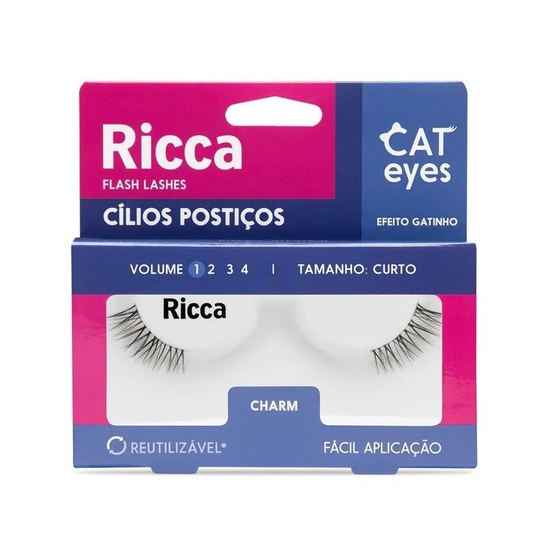 Cílios Fox Eyes Charm - Ricca