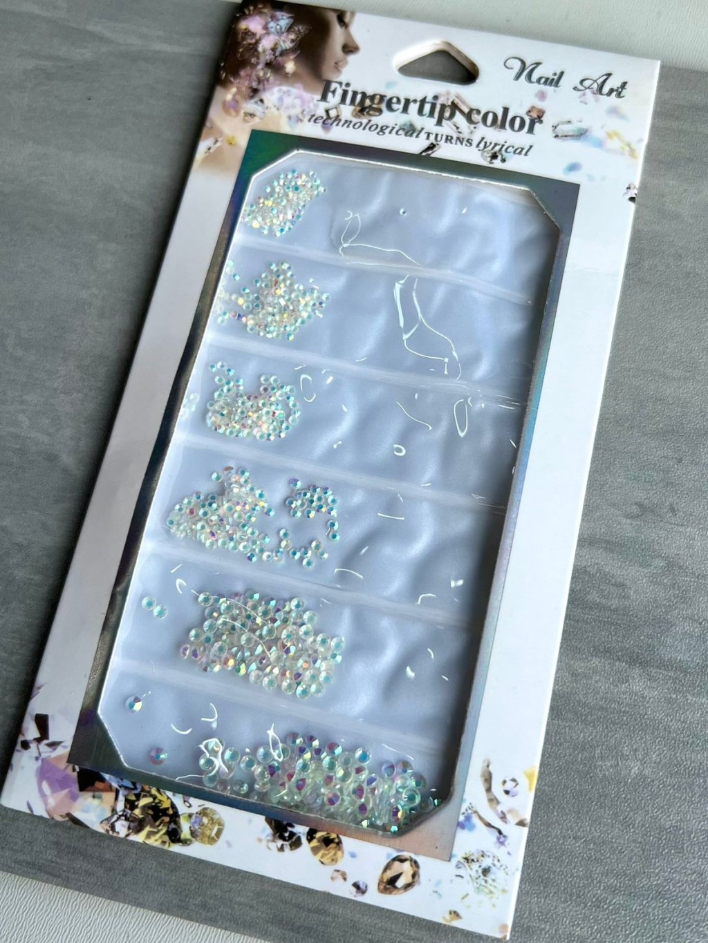 Strass Transparente  - Nail Art