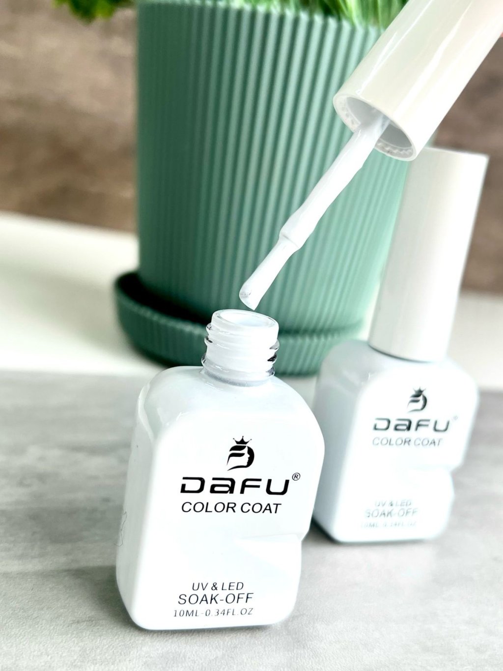 Esmalte Em Gel Branco MM05 - Dafu 