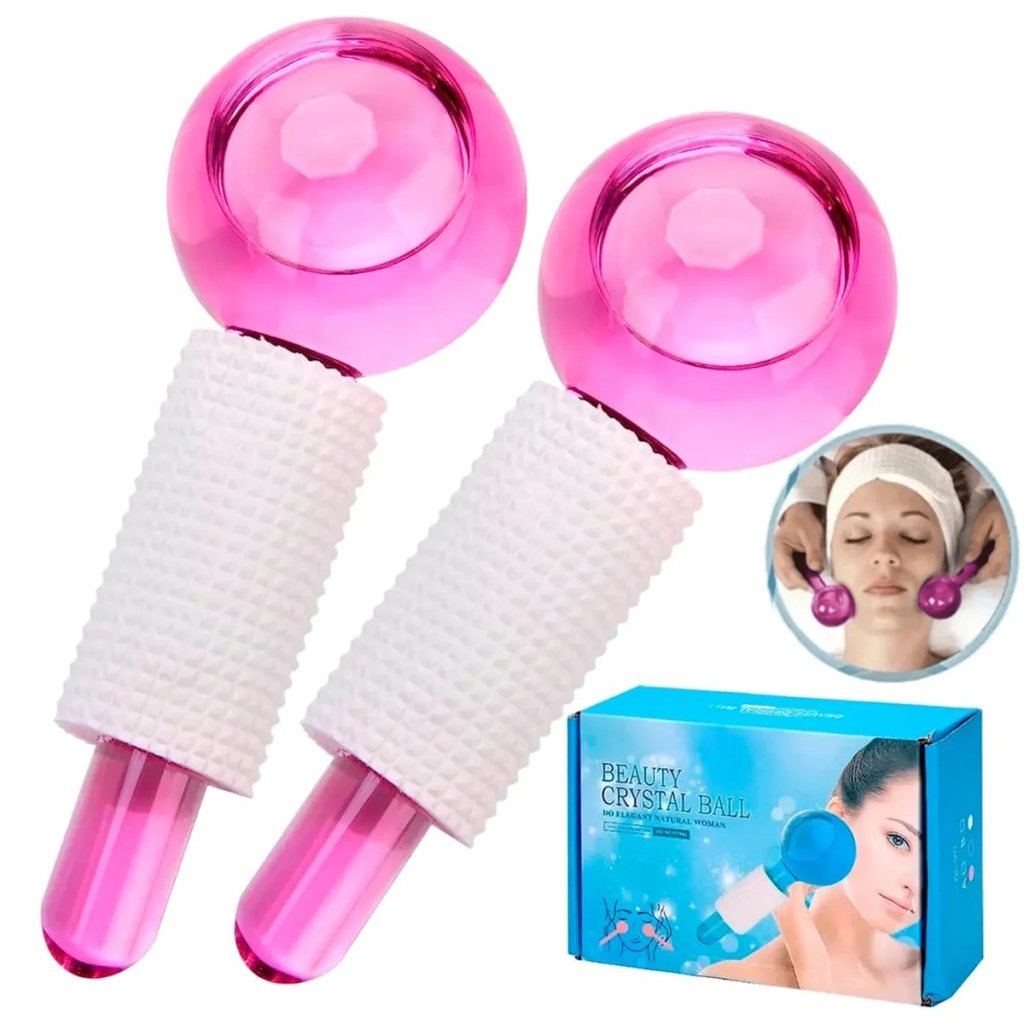 Esferas Cromoterapia e Massagem Facial