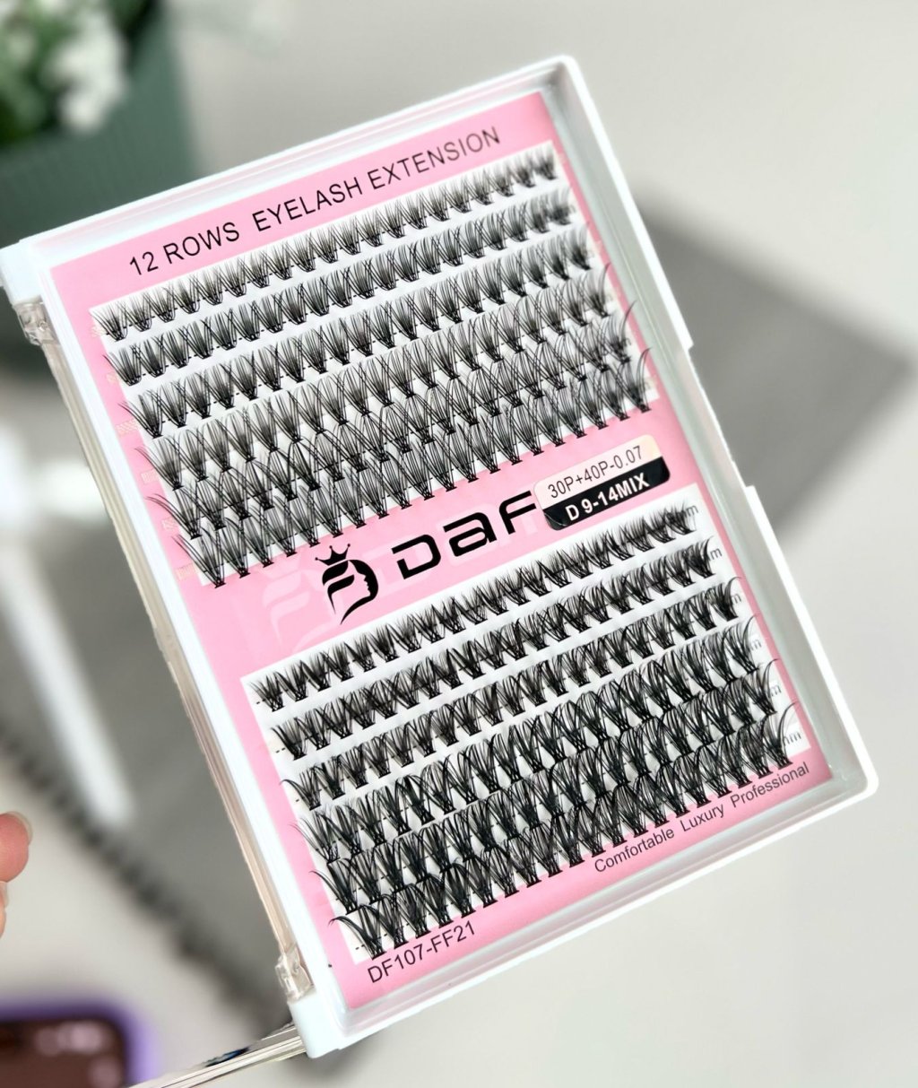 Cílios Tufinho Mix 9 ao 14 30P+40P - Dafu