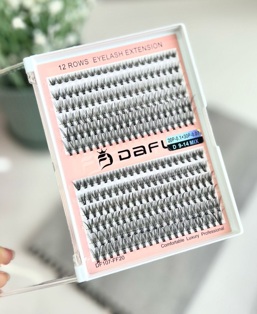 Cílios Tufinho Mix  9 ao 14 20P+30P- Dafu