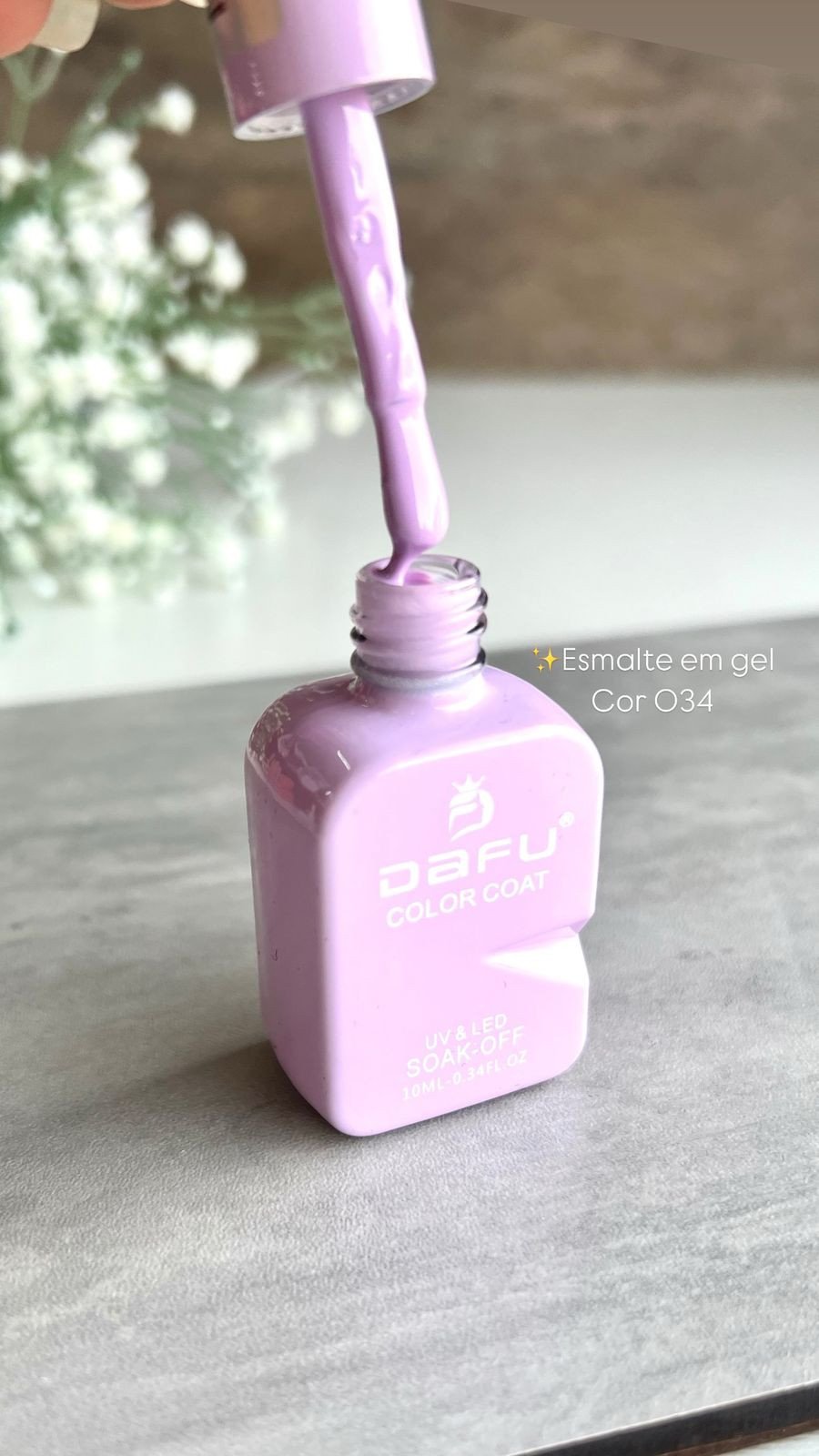 Esmalte em Gel Cor 034 - Dafu 