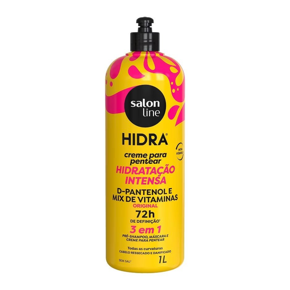 Creme De Pentear Hidra Hidratação Intensa 1L - Salon Line 