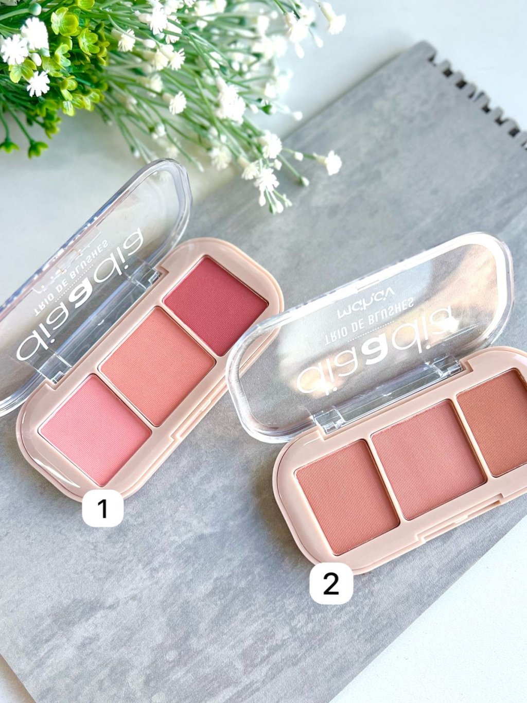 Trio Blushes Dia a Dia - Mahav 