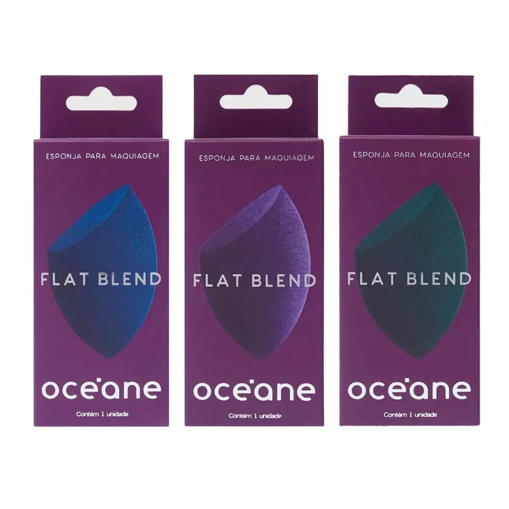 Esponjinha Flat Blend - Oceane