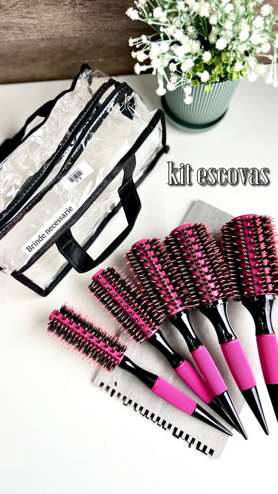 Kit Escovas Profissional  