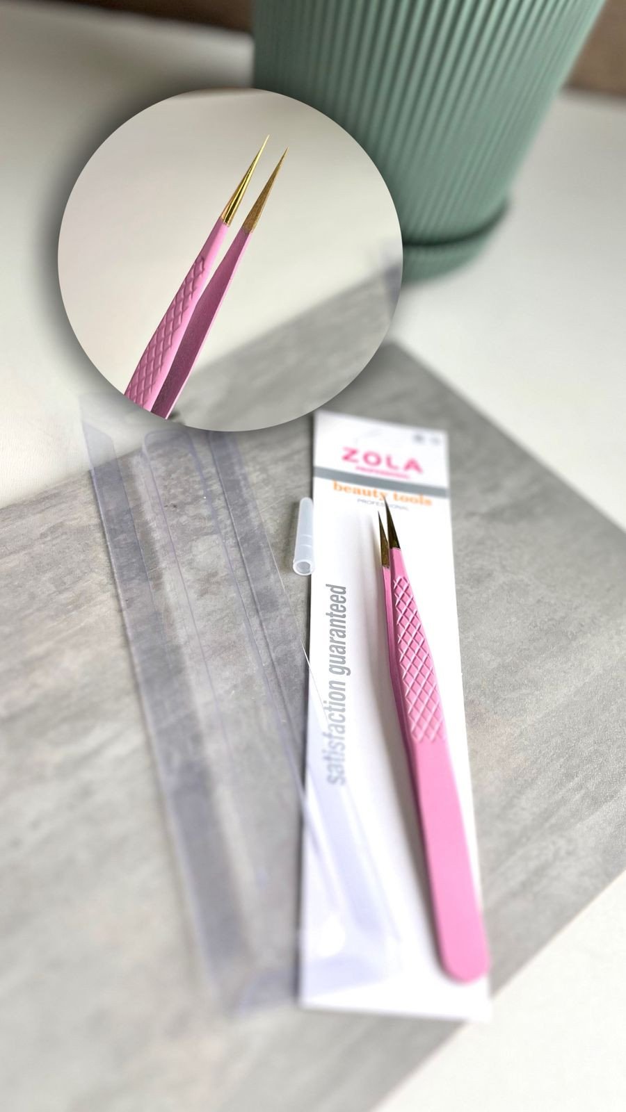 Pinça de Precisão Reta 