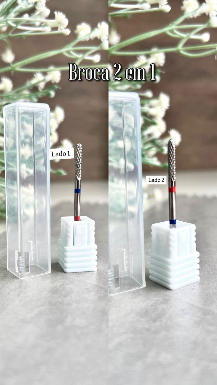 Broca Diamantada 2 em 1