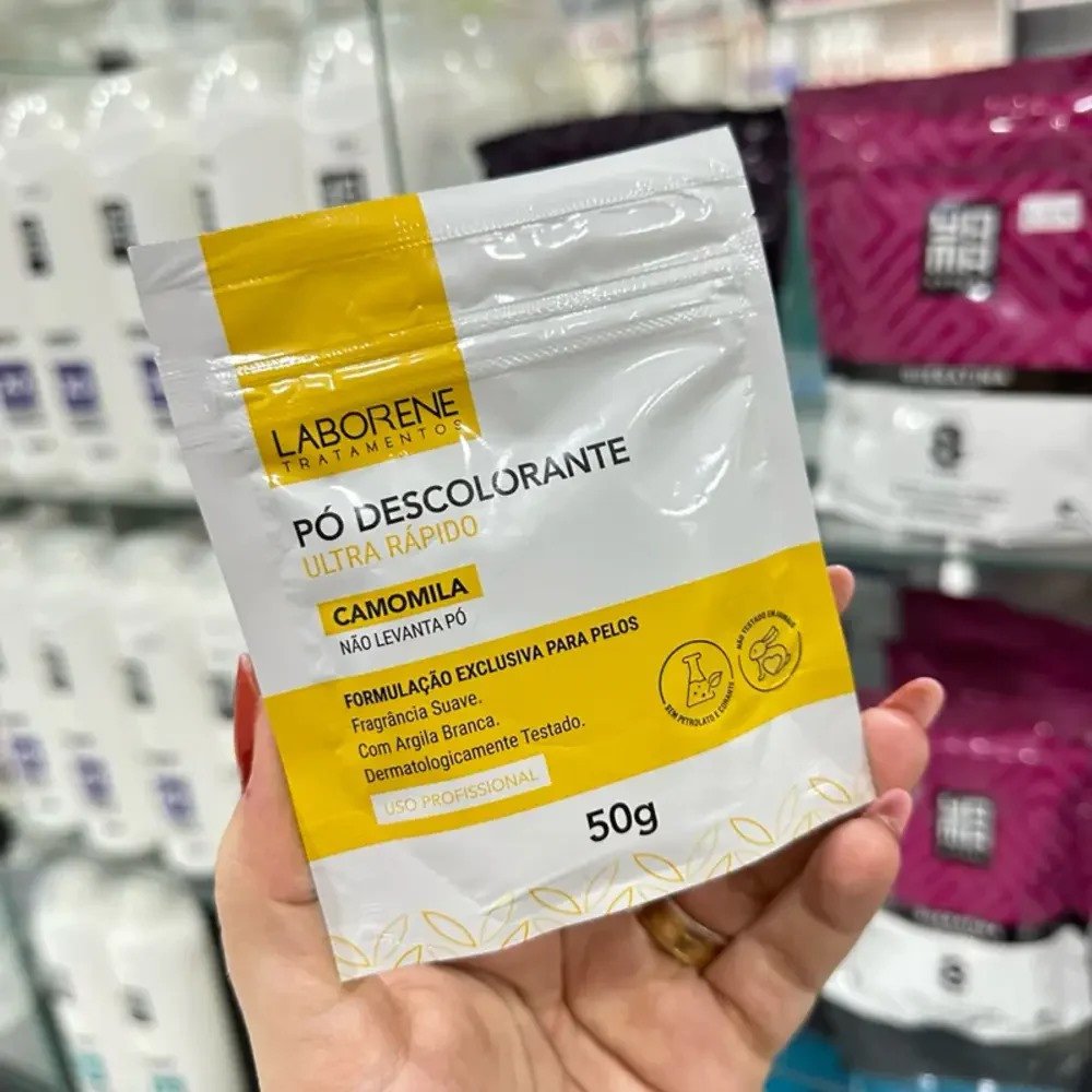 Pó Descolorante Camomila 50G - Laborene 