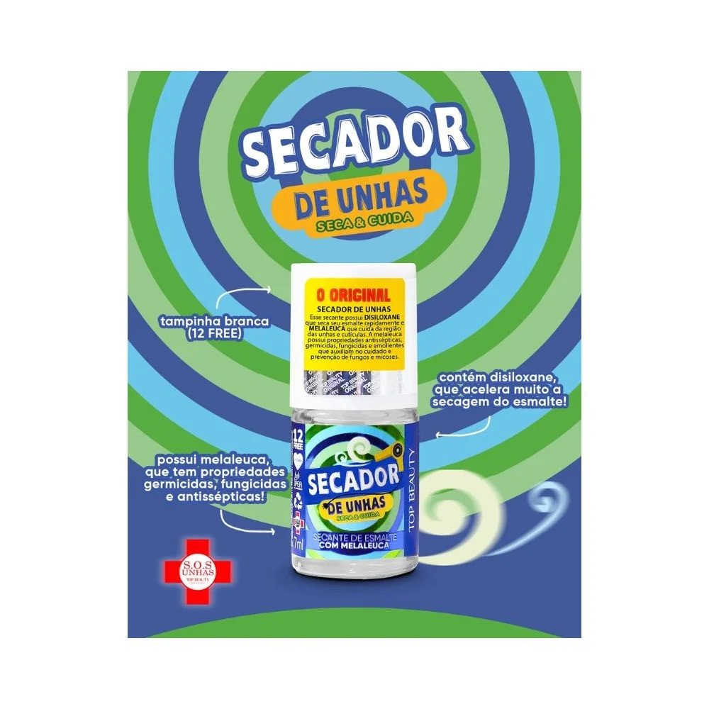 Secador de Unhas - Top Beauty 