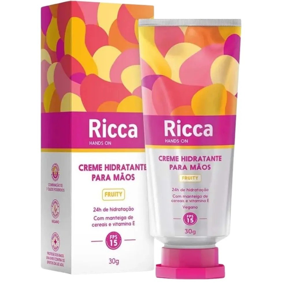 Hidratante Para Mãos Fruit FPS30 - Ricca
