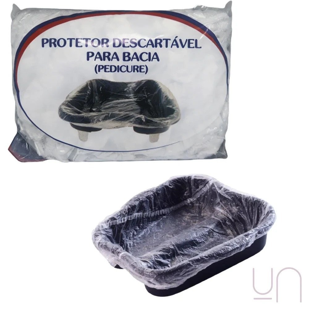 Protetor De Bacia Para Pedicure Descartável - Santa Clara 