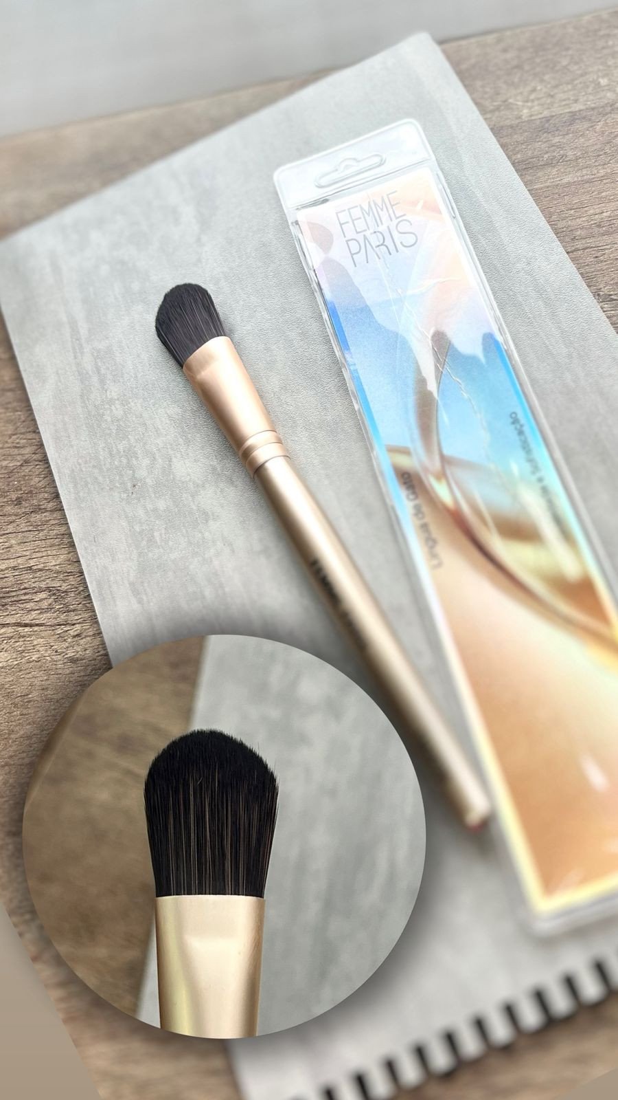 Pincel Língua De Gato FM2028 - Femme Paris