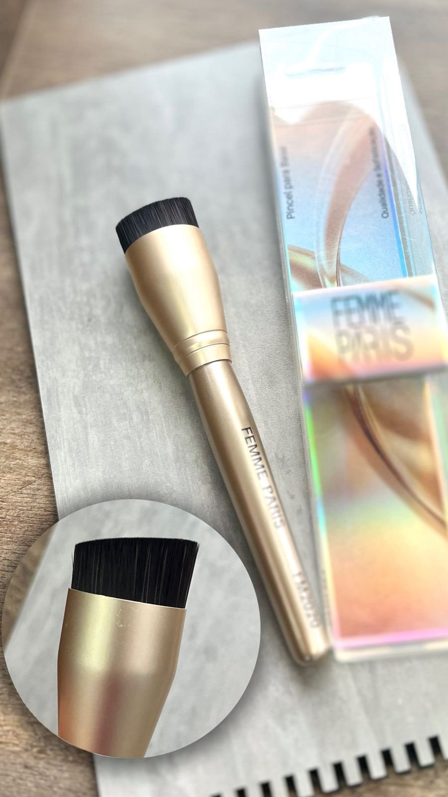 Pincel Kabuqui Angular FM2020 - Femme Paris