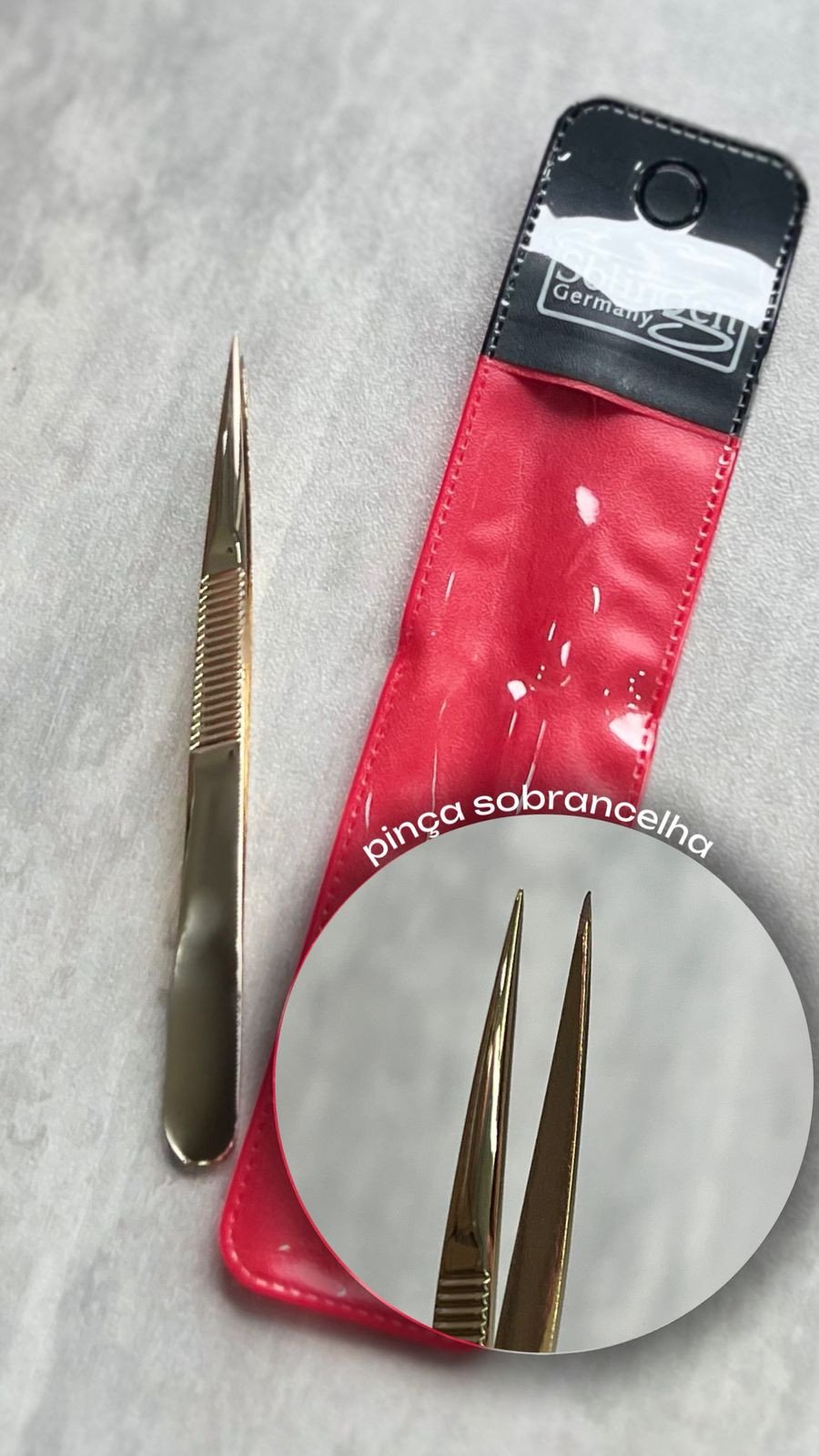 Pinça de Sobrancelhas Ponta Fina - Solingen