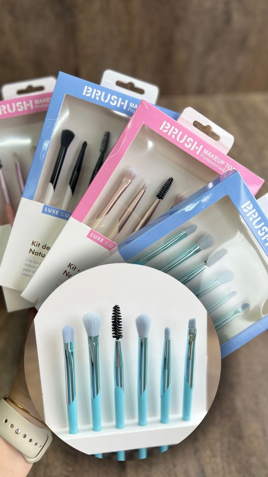 Kit de Pincéis Olhos - Brush Makeup Tools