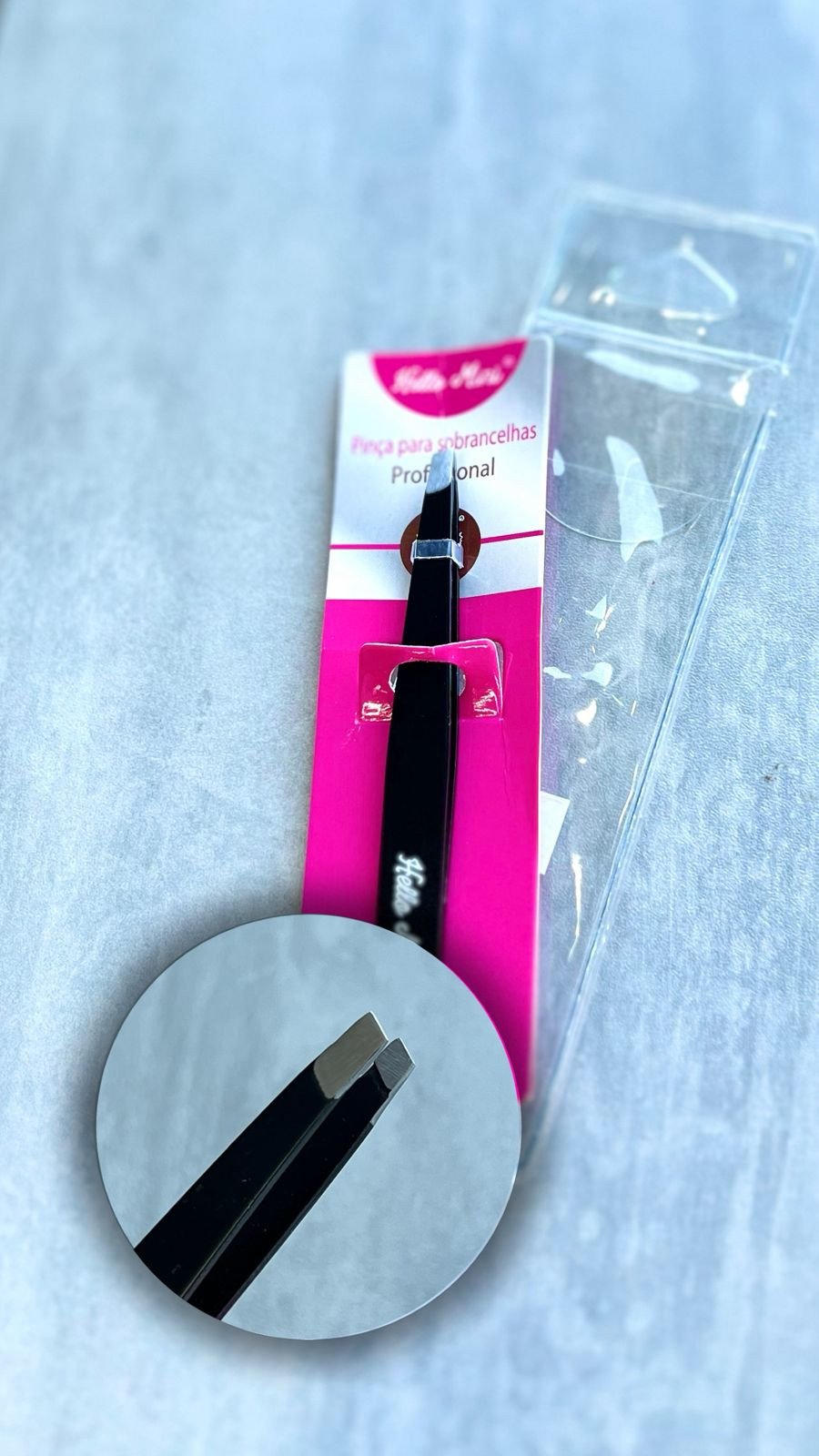 Pinça de Sobrancelhas 1146-2  - Hello Mini 